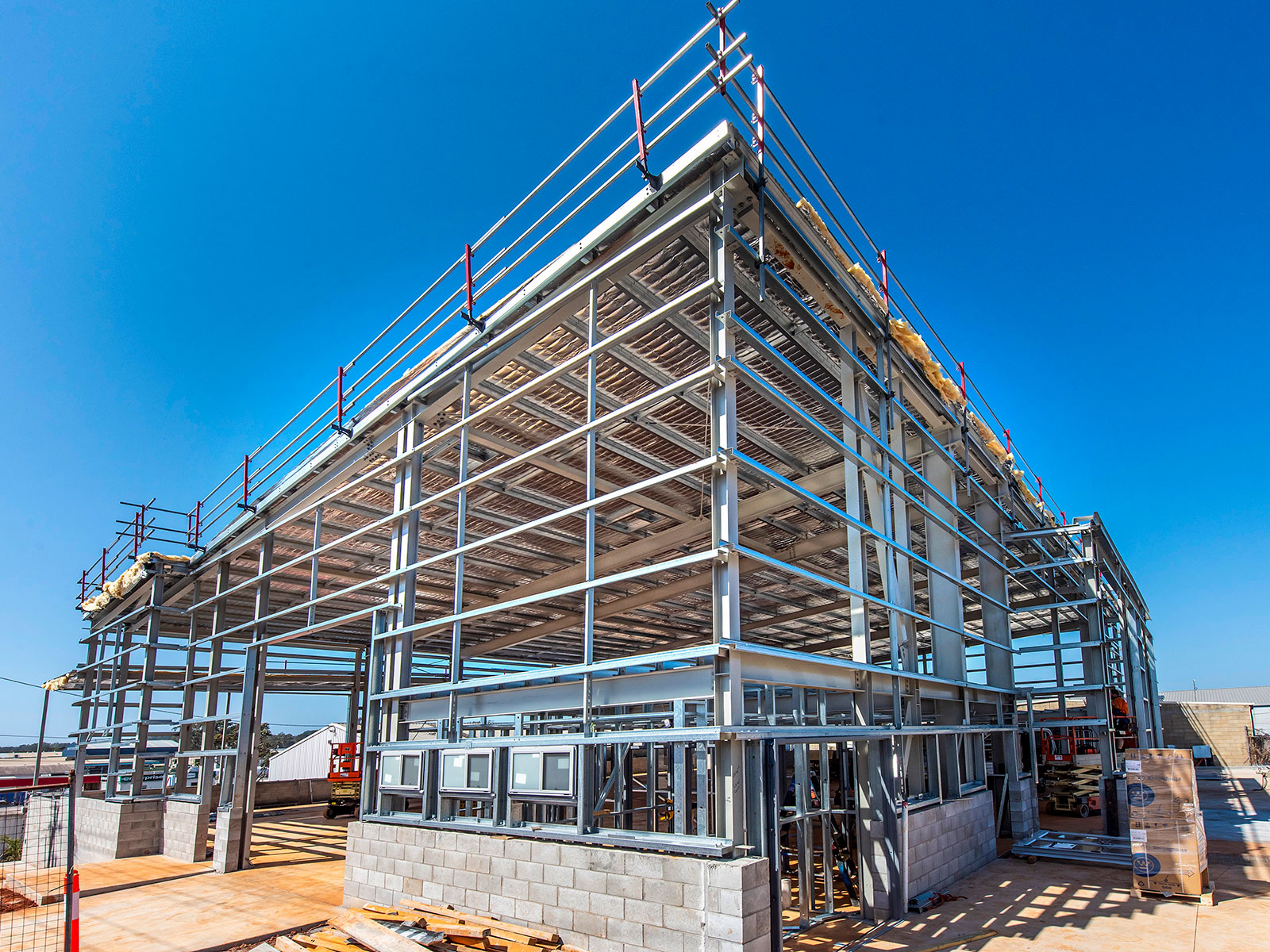 Domestic and industrial structural steel fabrication projects by Dorvik ...